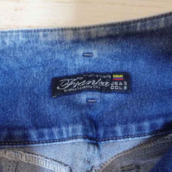 Oshanka Levanta Cola High Waist Skinny Jeans Push Up Butt Lift Size 3 (COL 8) - Picture 3 of 4